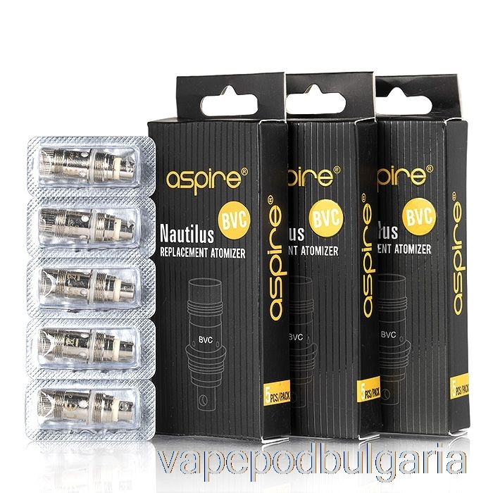 Vape 10000 Дръпки Aspire Nautilus Bvc Replacement Coils 1.8ohm Nautilus Regular Bvc Coils